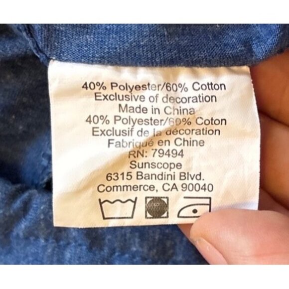 Bud Light Hoodie Blue Long Sleeve Lightweight L Cotton Polyester Budweiser Beer - Picture 4 of 6